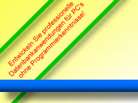 MMCreator - Werkzeug der 4. Generation (4GL) zur Software Entwicklung f�r Datenbanken. Basis: .net und Microsoft SQL Server